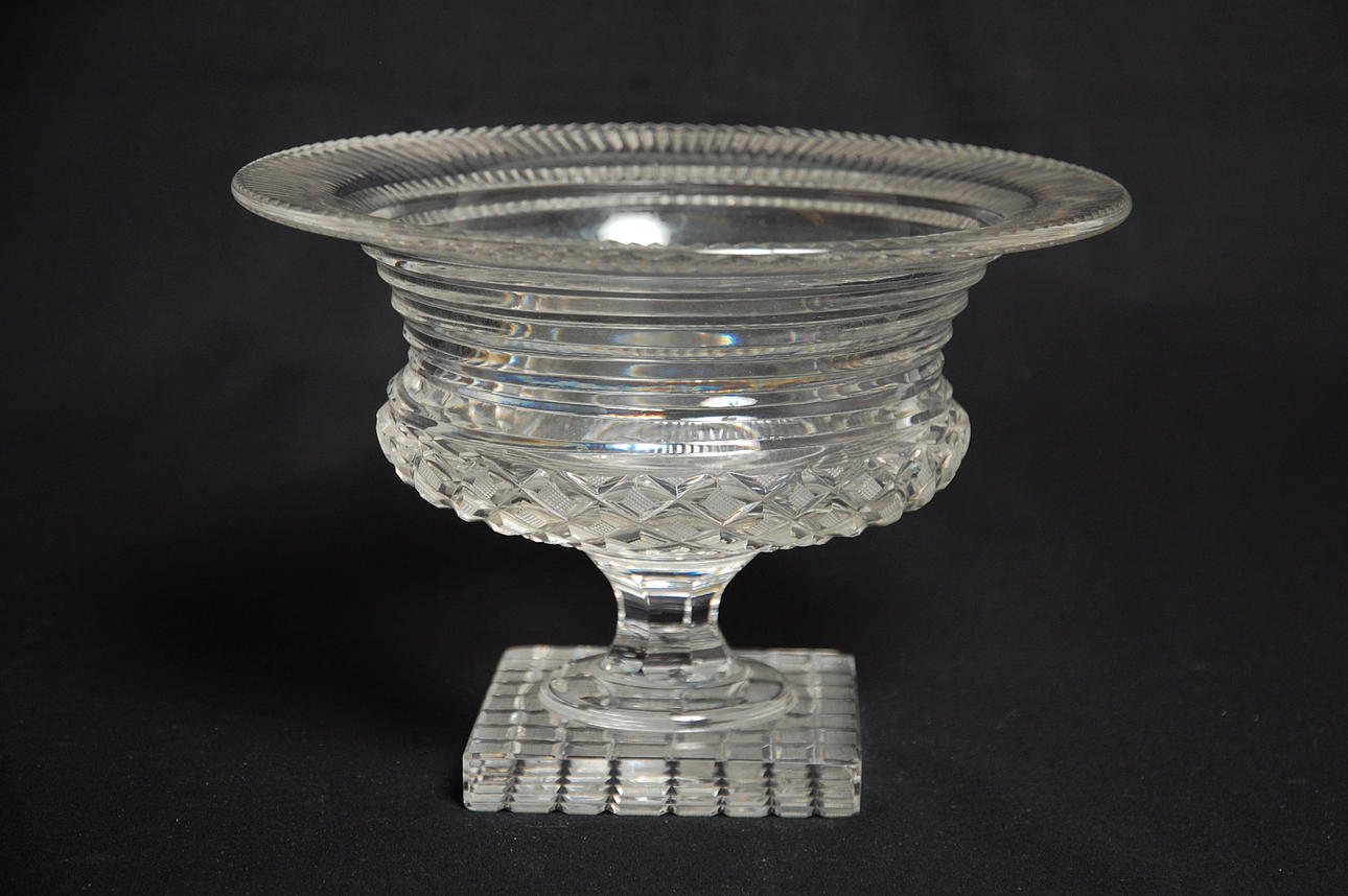 SKÅL PÅ FOT glas 1900-talets början.