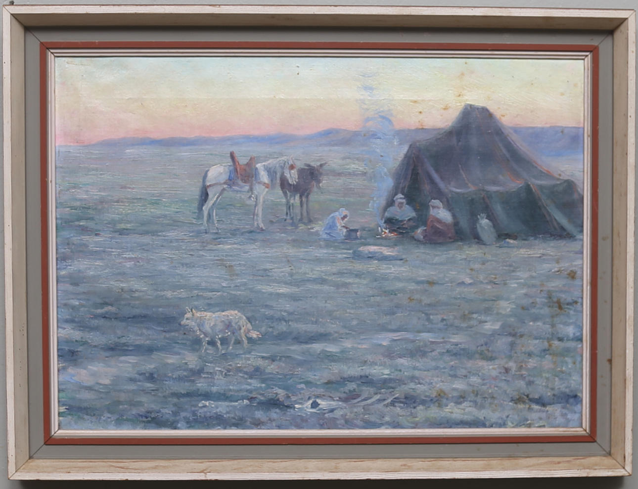 CLAES ERIK RÅLAMB. TILLSKRIVEN. Olja på duk, 1890-tal.