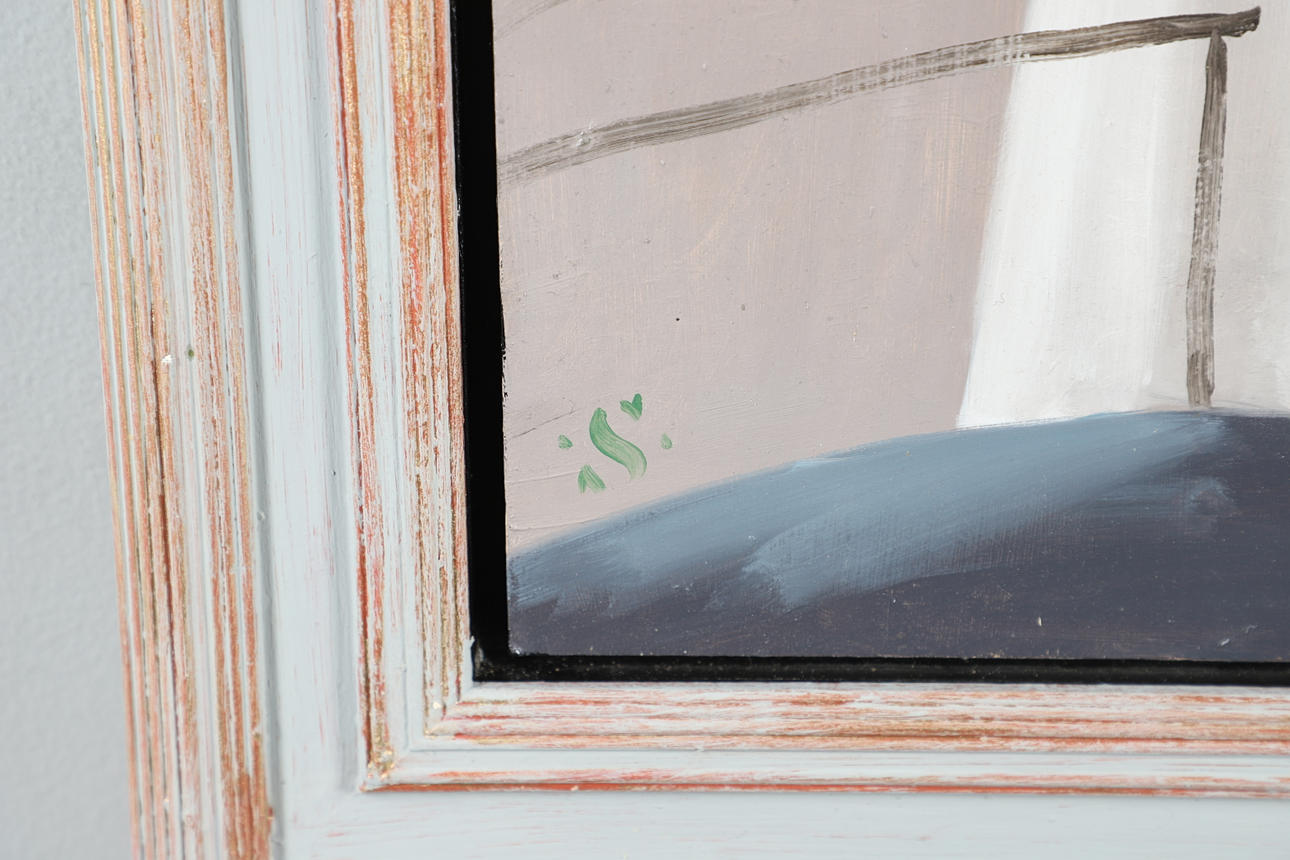 SAM TRAVERS (B.1984). TULPANER. Konst - Måleri - Auctionet