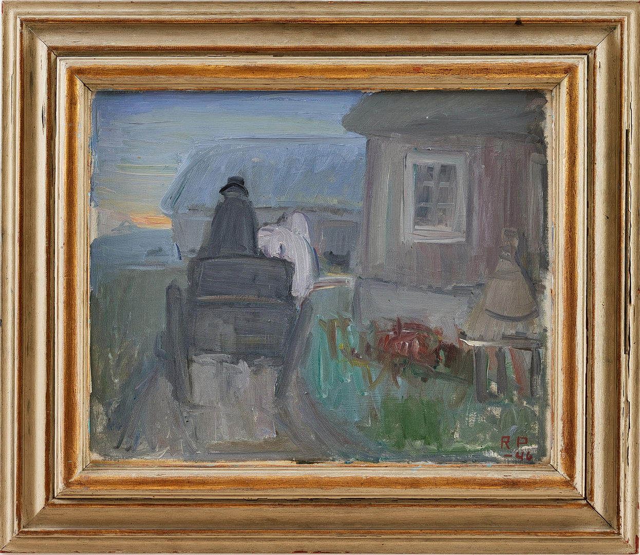 RAGNAR PERSON. "Man körandes kärra".