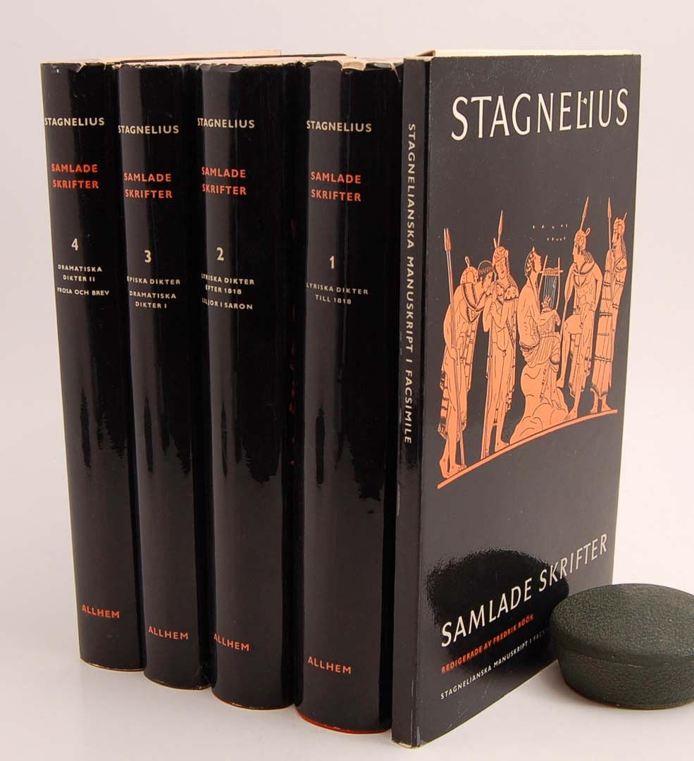 STAGNELIUS. Samlade Skrifter I-IV. 1957.