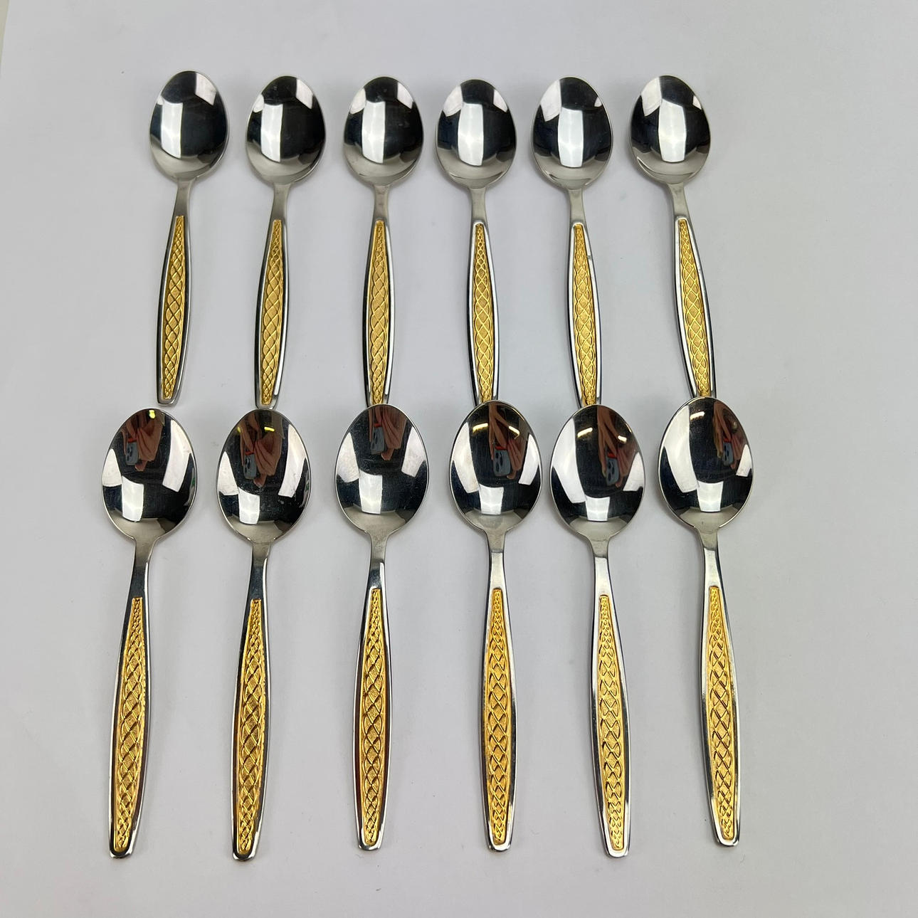 SUEDE SPOONS/COFFEE SPOONS, “Guldi”, Nils Johan.