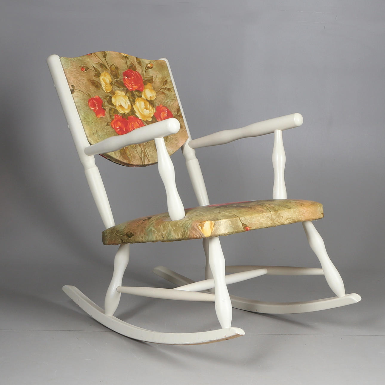 GUNGSTOL, trä, 1900-tal.