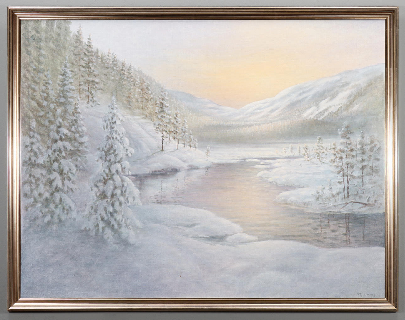 PER ARNE “PA” LARSSON. Winter Landscape.