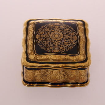 LOCKASK, porslin, Bahnhof Selb - Rosenthal - Tyskland - Chippendale.