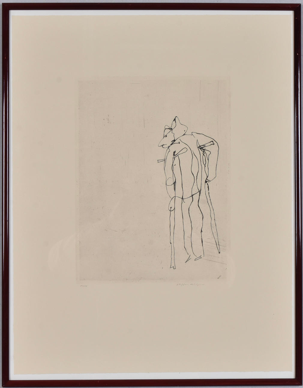 RUNE JANSSON. Etsning.