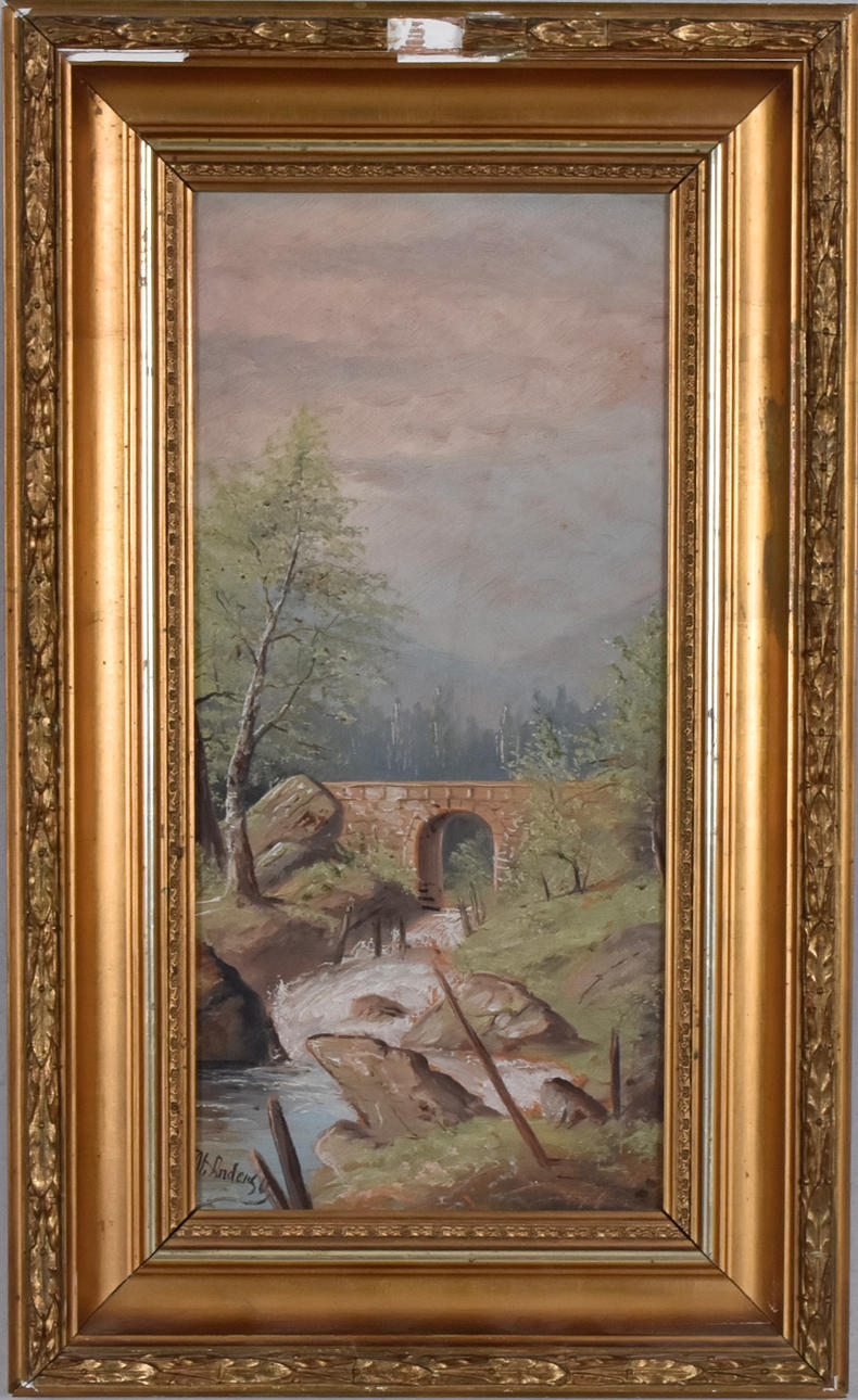 ALFRED ANDERSSON. Olja på pannå.