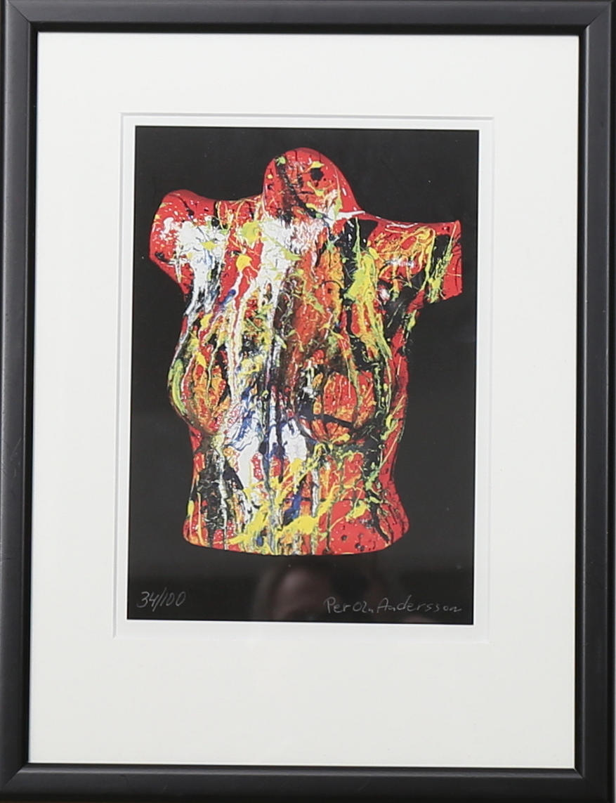 PER OLA ANDERSSON. Torso, gicleéprint nr 34/100, signerad.