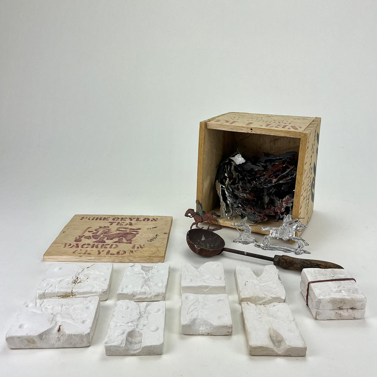 TENNSOLDATER, FORMAR OCH SLEV.