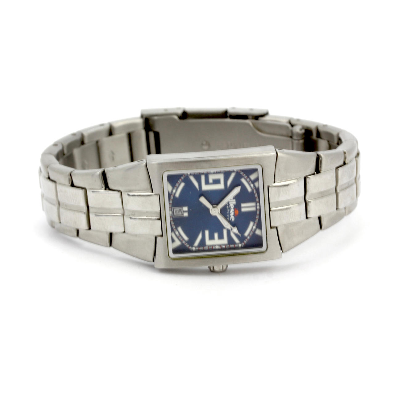 ELLESSE STAINLESS STEEL WRISTWATCH.