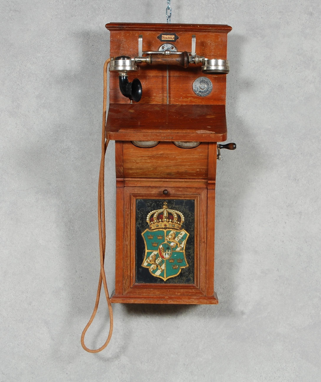 VÄGGTELFON, Ericsson, 1900-talets början.