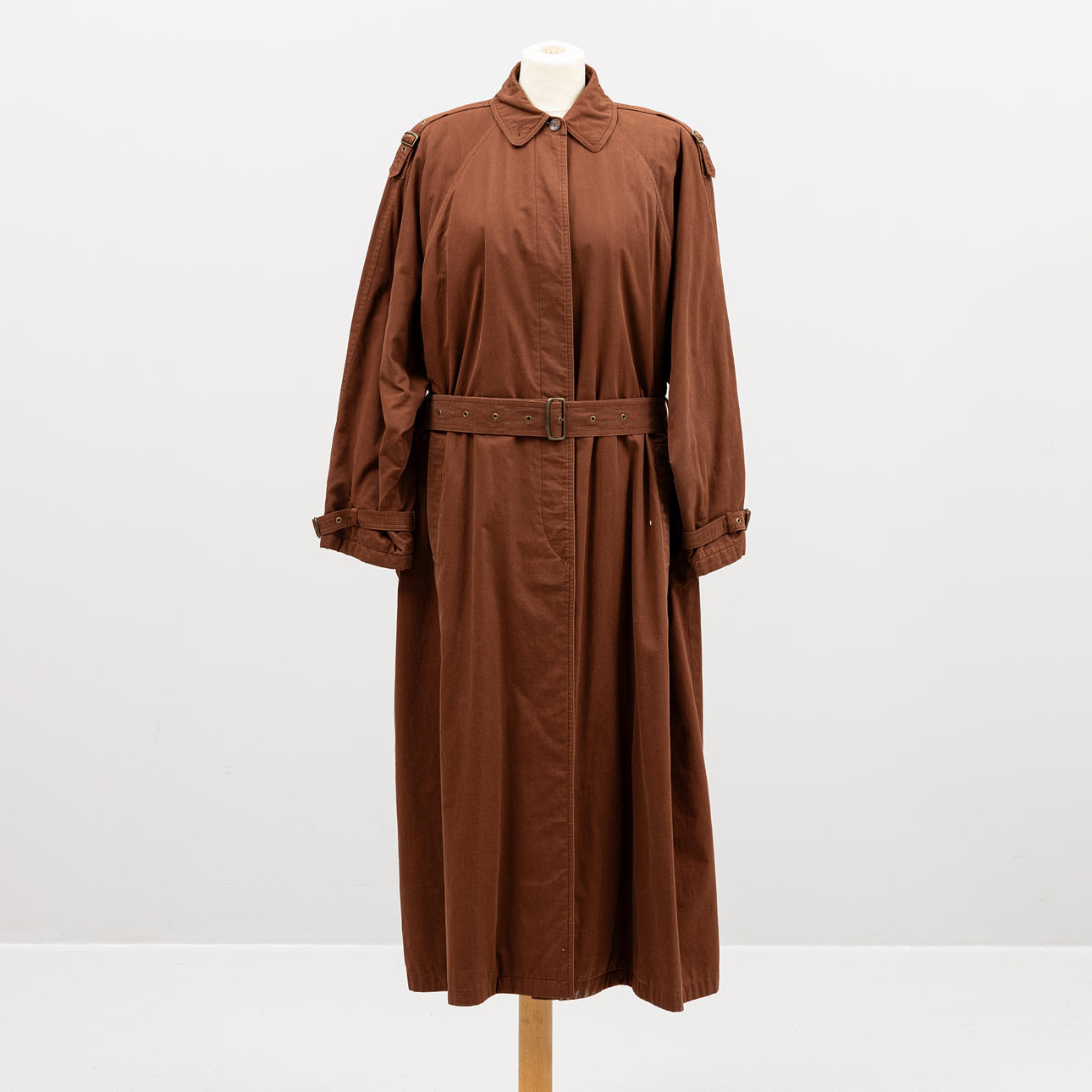ALLEGRI. Trench Coat, cotton, brown red, Sportswear, Italy, size