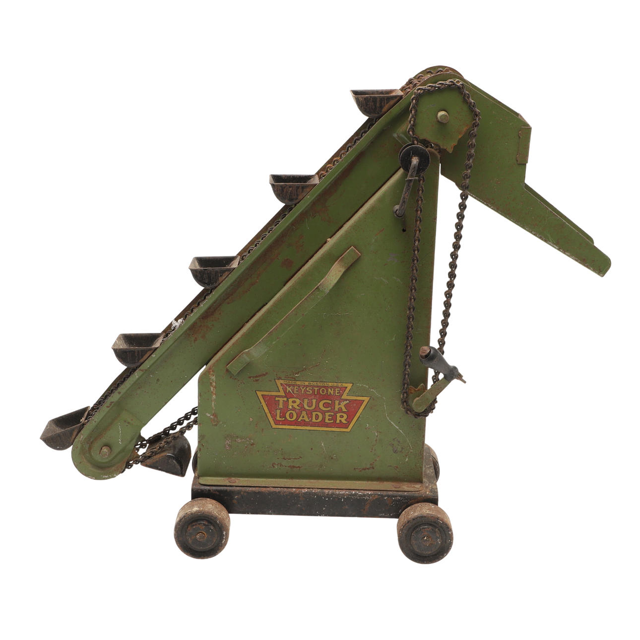 KUORMAAJA, TINALEVY, 1900-LUVUN PUOLIVÄLI.