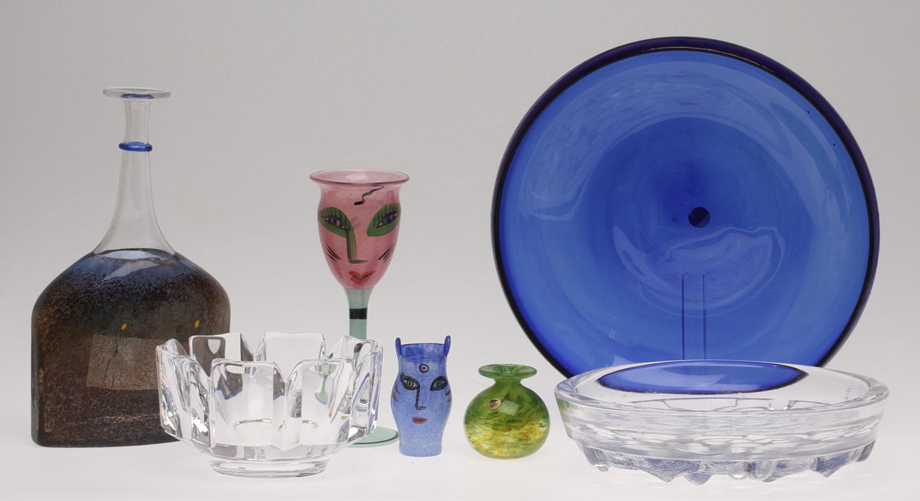 PARTI GLAS, 7 delar, bland annat Bertil Vallin.