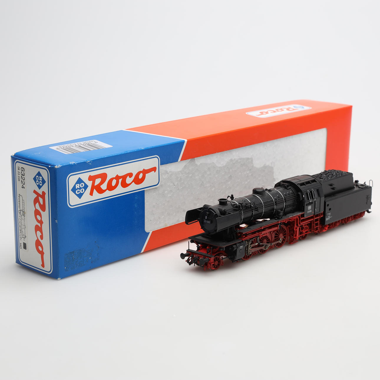 DAMPFLOKOMOTIVE MIT TENDER Roco 63224.