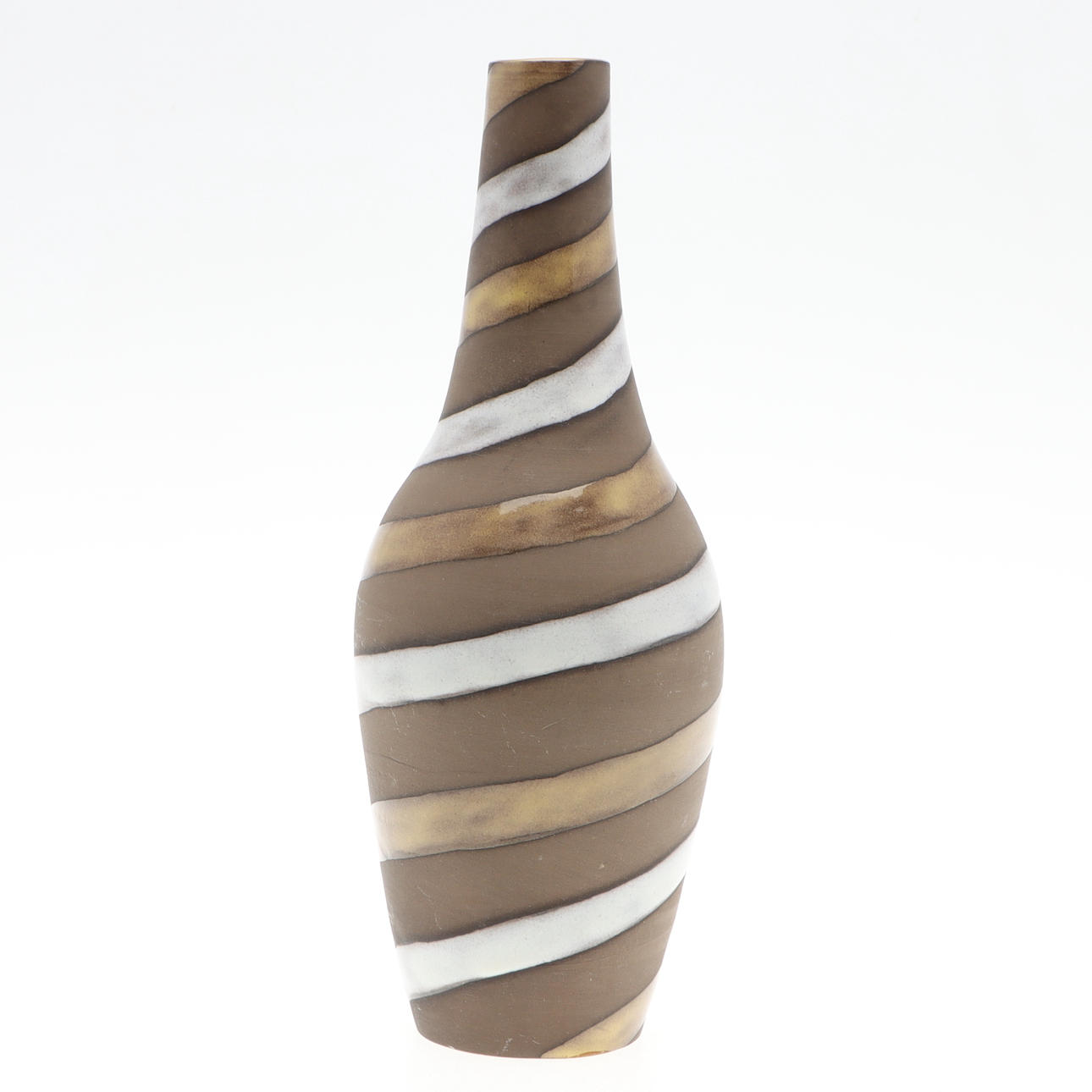 INGRID ATTERBERG. Vas, keramik, "Spiral", Upsala Ekeby.