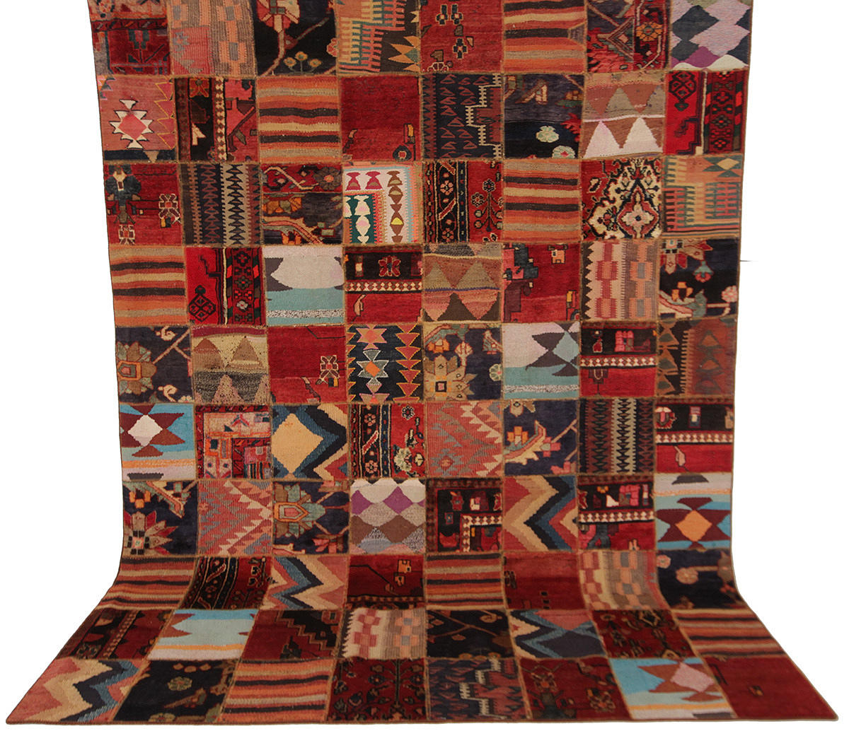 MATTA, PATCHWORK, Persien, 302 x 240 cm.