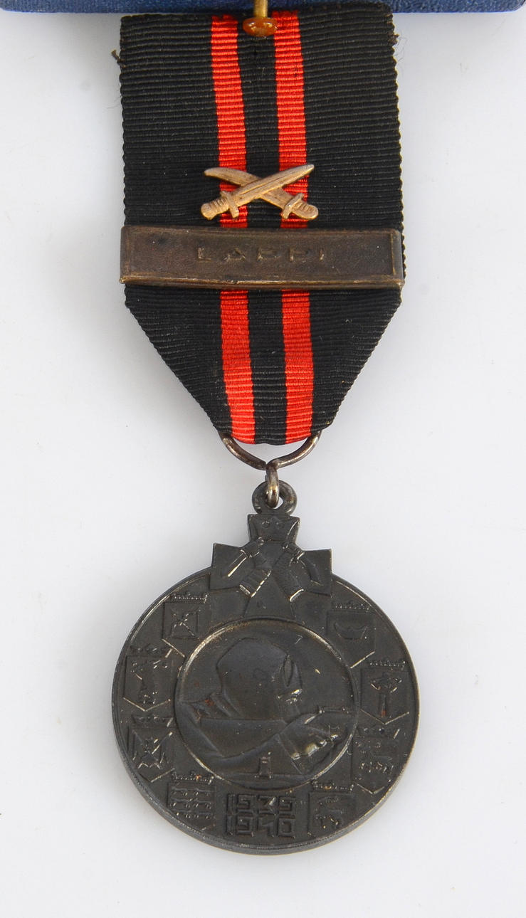 MINNESMEDALJ, Finland, 1939-1940.