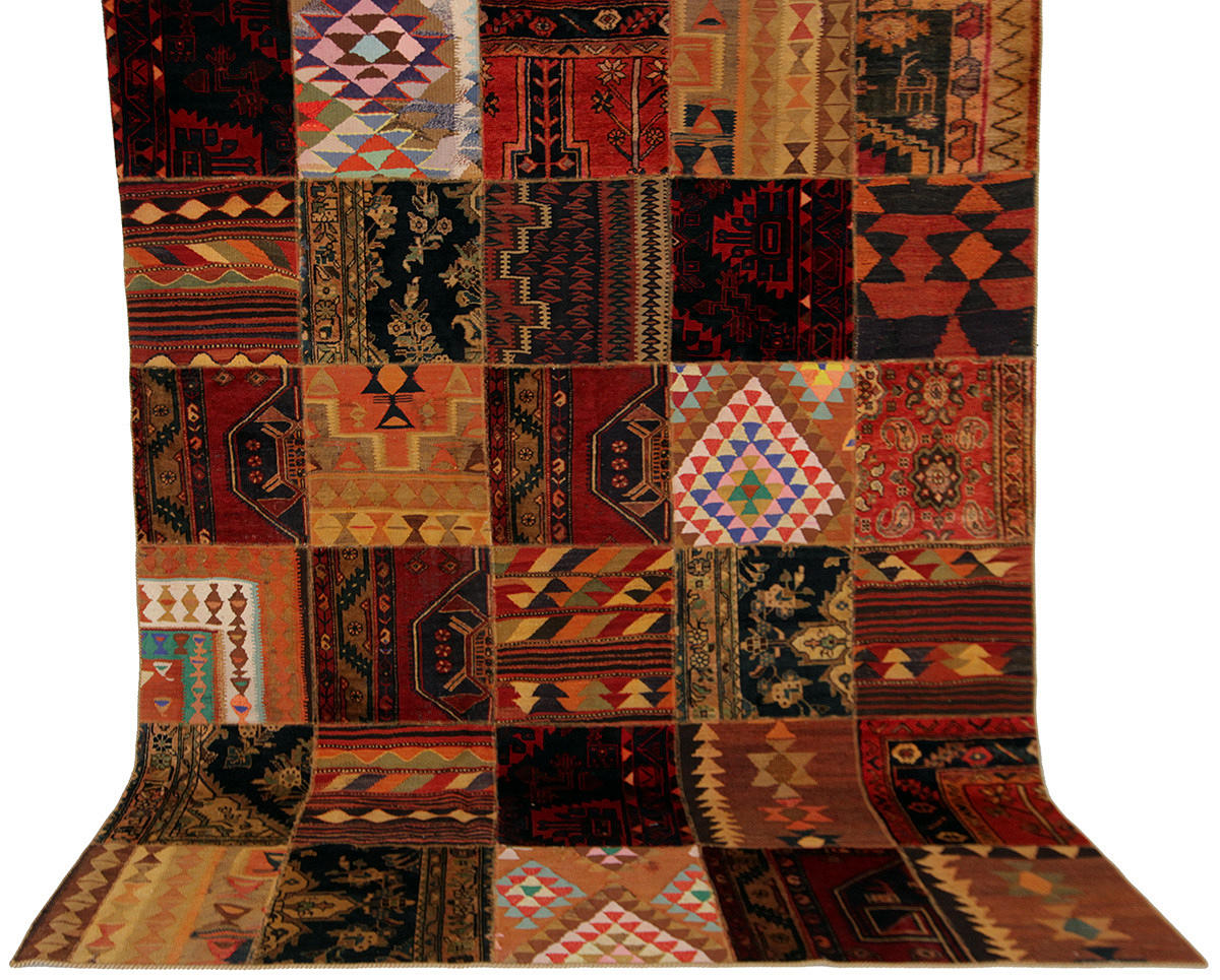 MATTA, PATCHWORK, Persien, 303 x 255 cm.