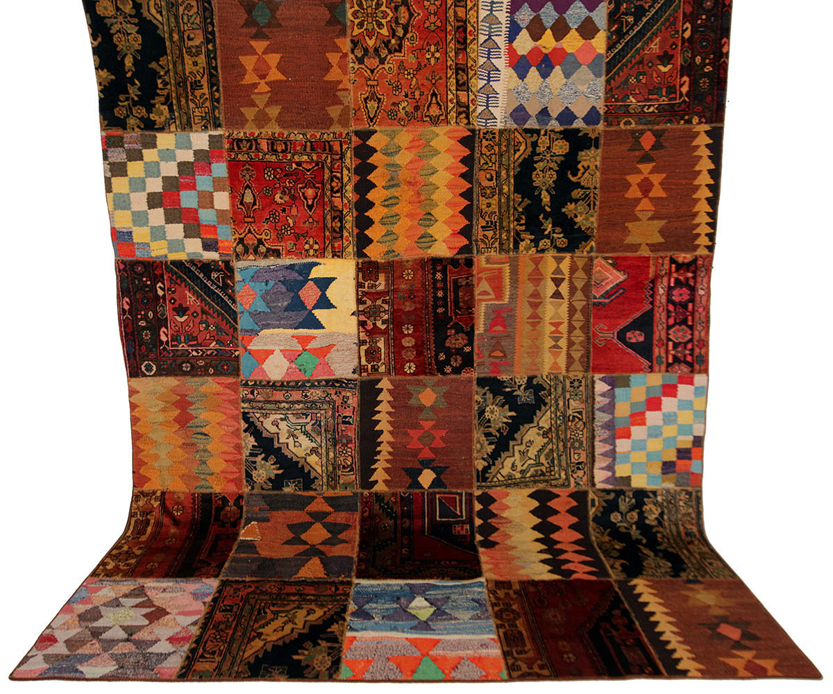 MATTA, PATCHWORK, Persien, 305 x 255 cm.
