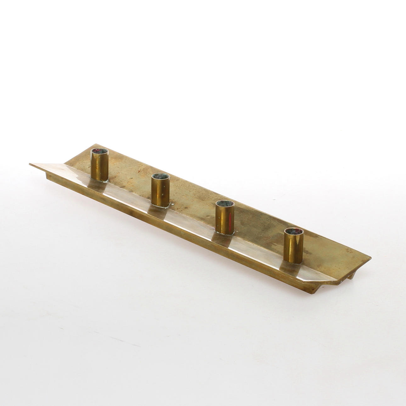 LJUSSTAKE, mässing, "Profil", No 69, Pierre Forsell, Skultuna.