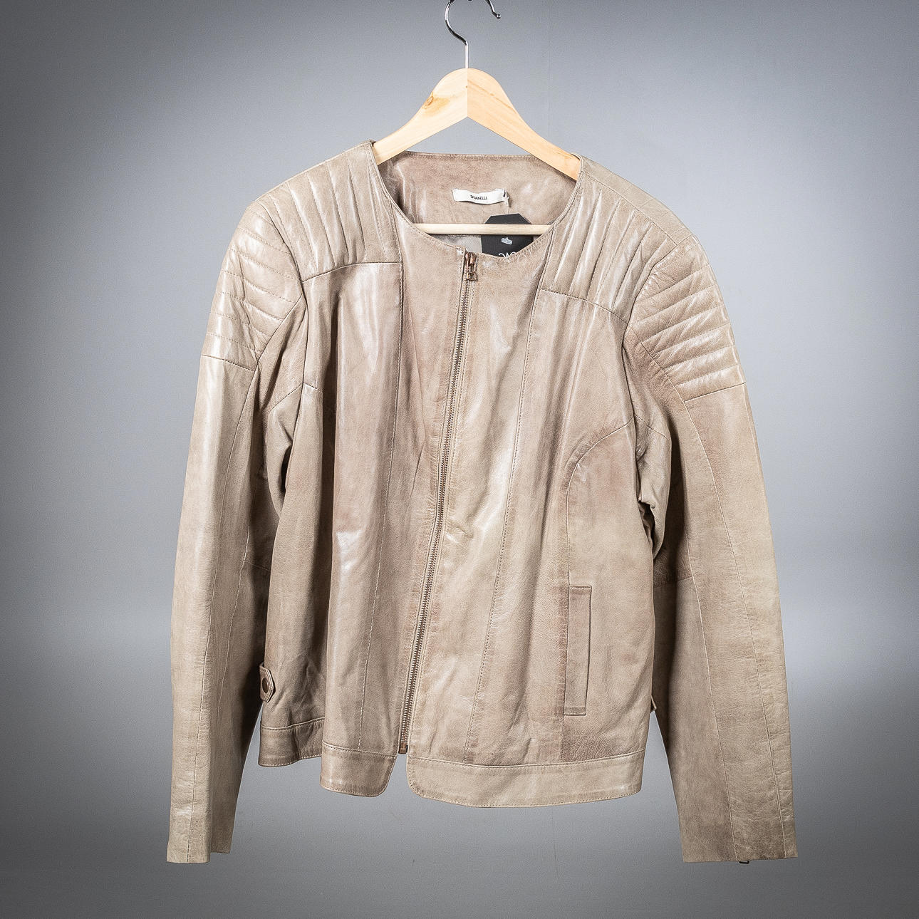 DRANELLA, Leather jacket, size 46.