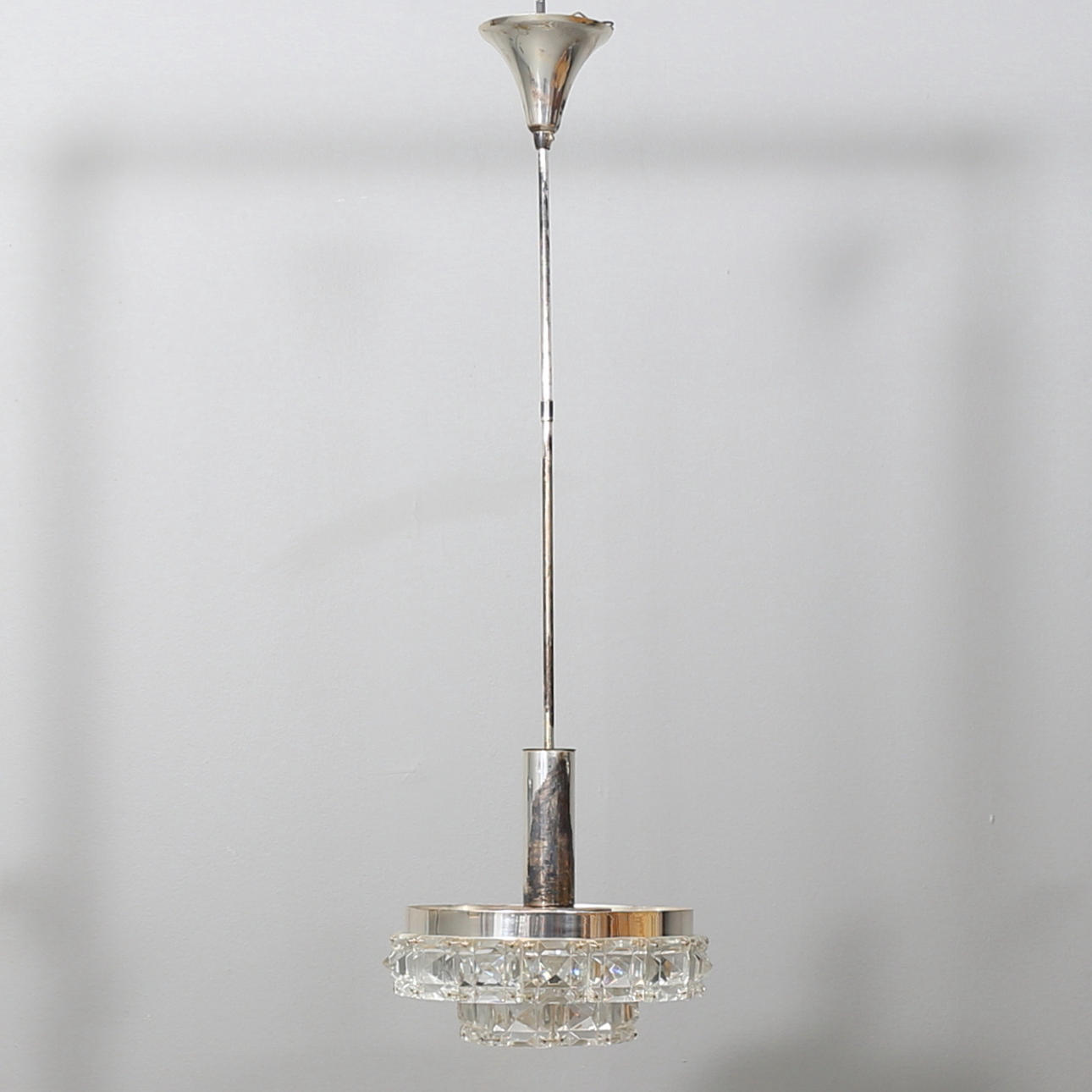 TAKARMATUR, glas, försilvrad stomme.