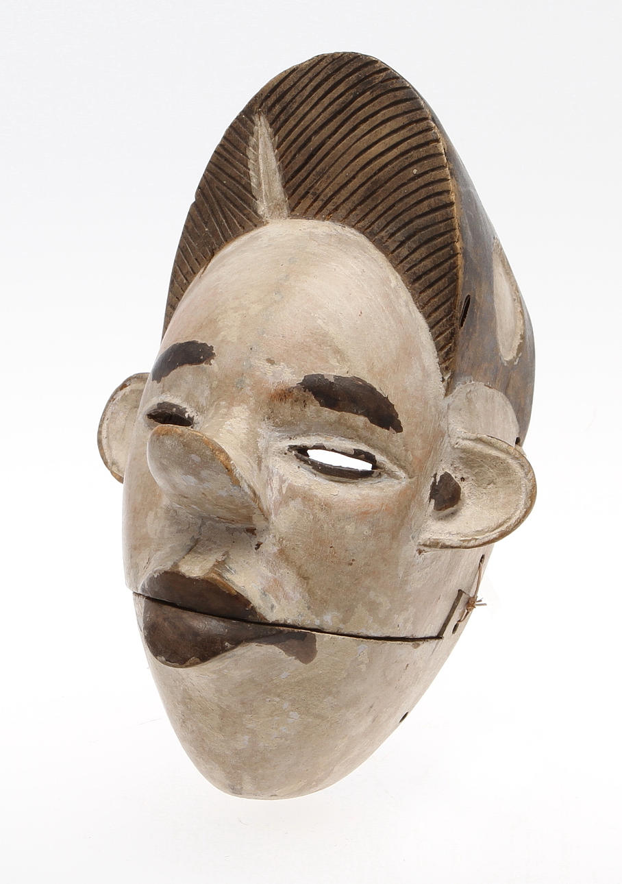 MASK. Afrika, vit.