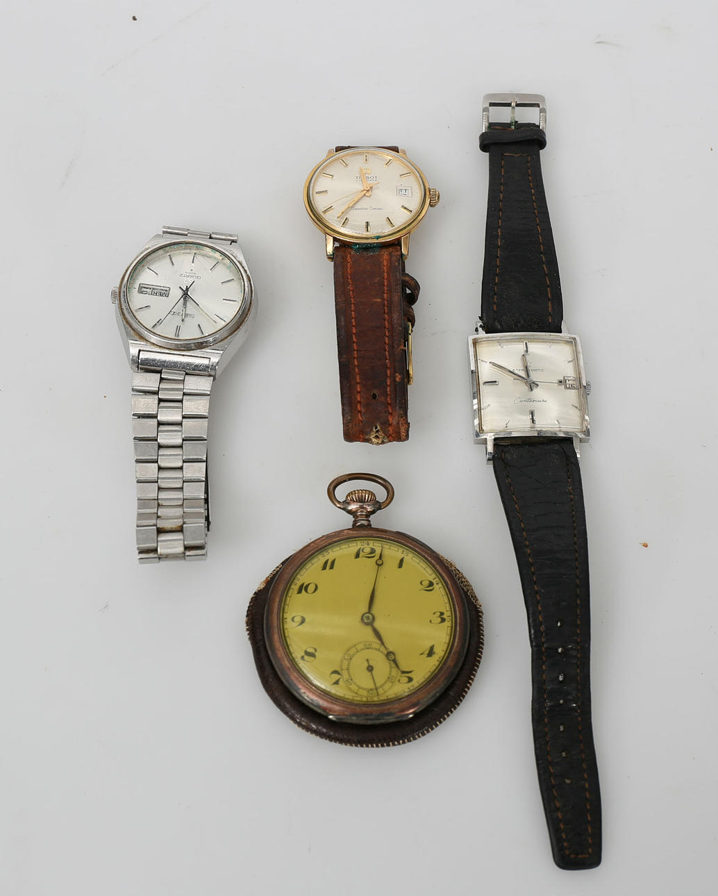 ARMBANDSUR OCH FICKUR, 4 stycken, bland annat Seiko.