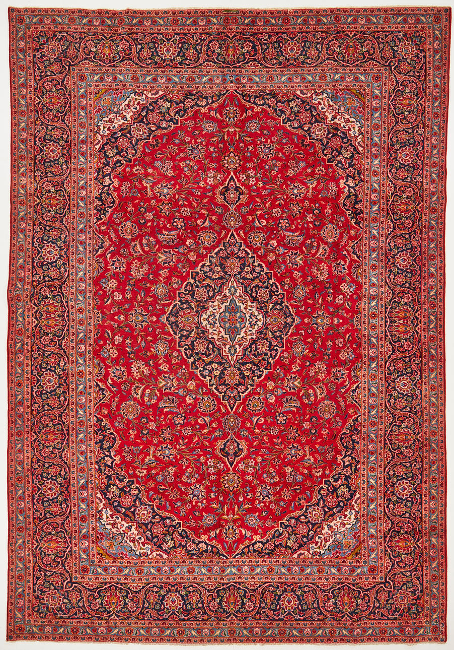 ORIENTAL CARPET, Keshan, approx 450x310cm.