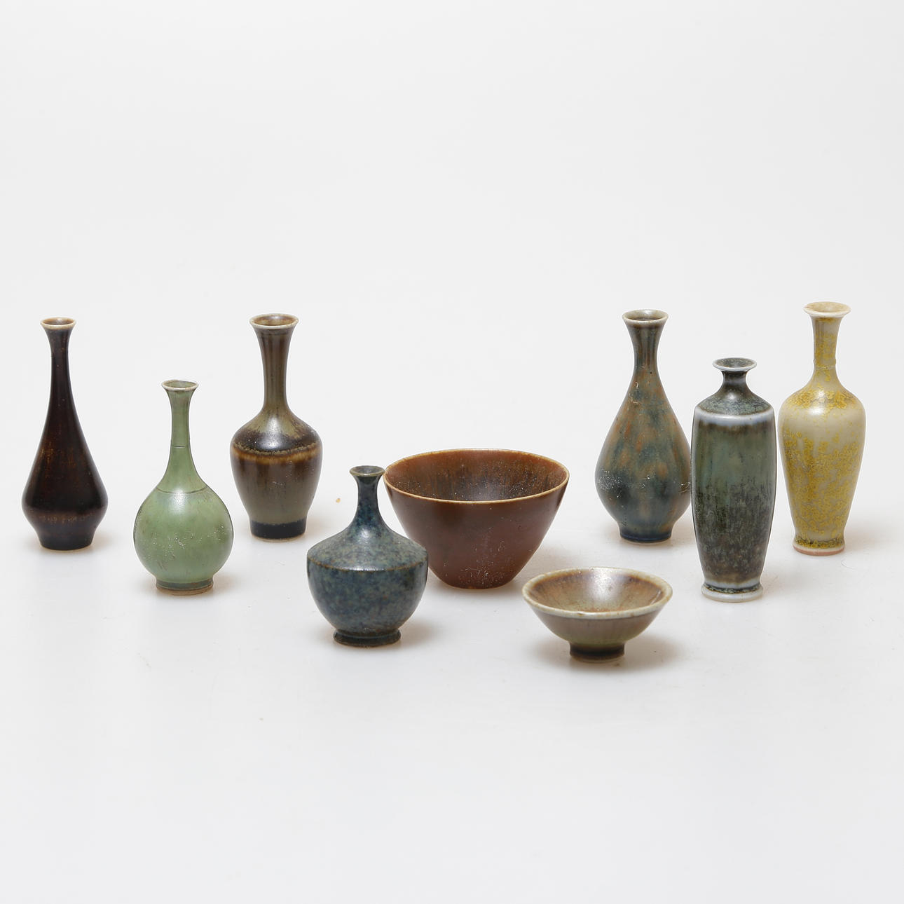 MINIATYRER, JOHN ANDERSSON, YNGVE BLIXT M.FL, 9 ST, HÖGANÄS.