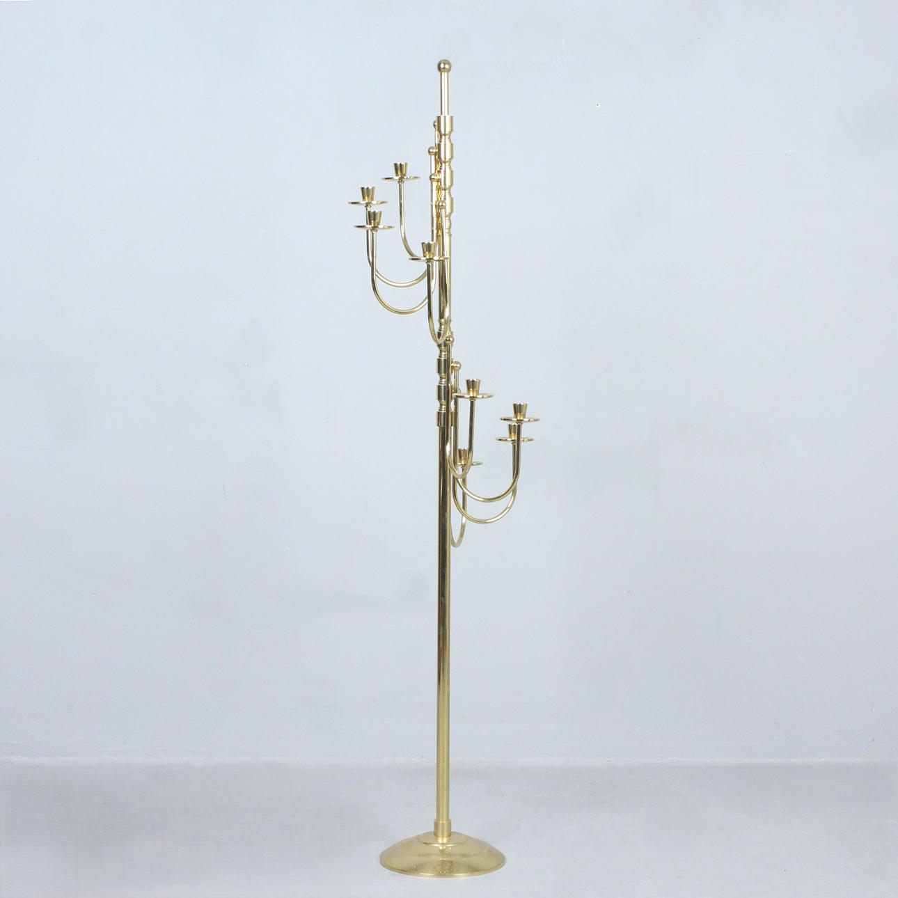 Large brass candle holder.