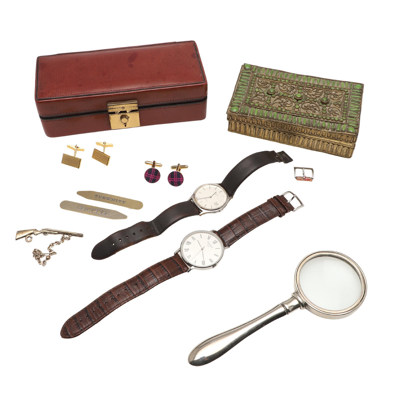 EN GRUPP HERRACCESSOARER.