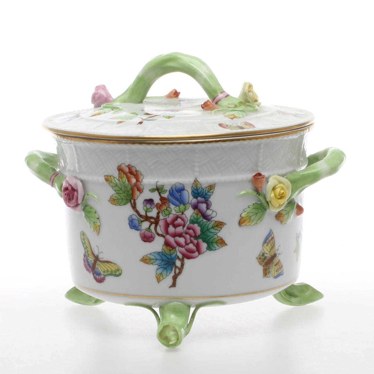 LOCKSKÅL, porslin, Herend, Ungern, 1900-tal.