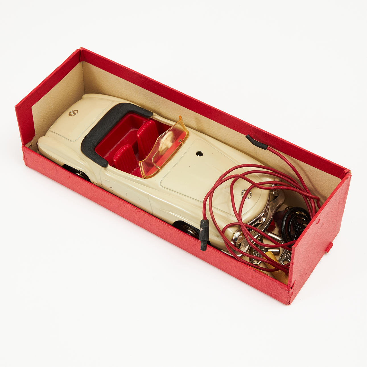 Faller Mercedes 190 SL Rouge 4821 - Voiture Miniature Circuit électrique HO