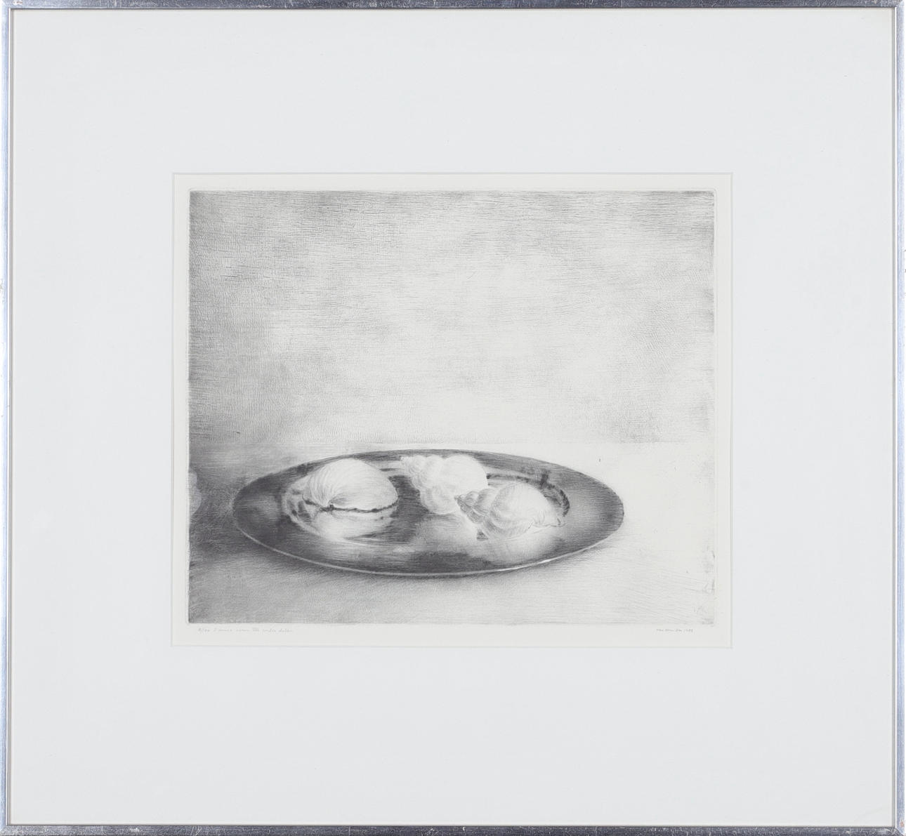 MAC HAMILTON. Etching, numbered 16/100, signed and dated 1983.
