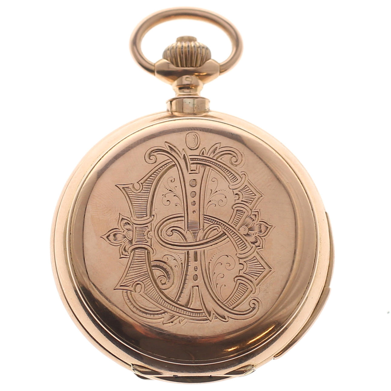 FICKUR, 18K guld, minutrepeter, 18/1900-tal, totalvikt 122,10 gram.