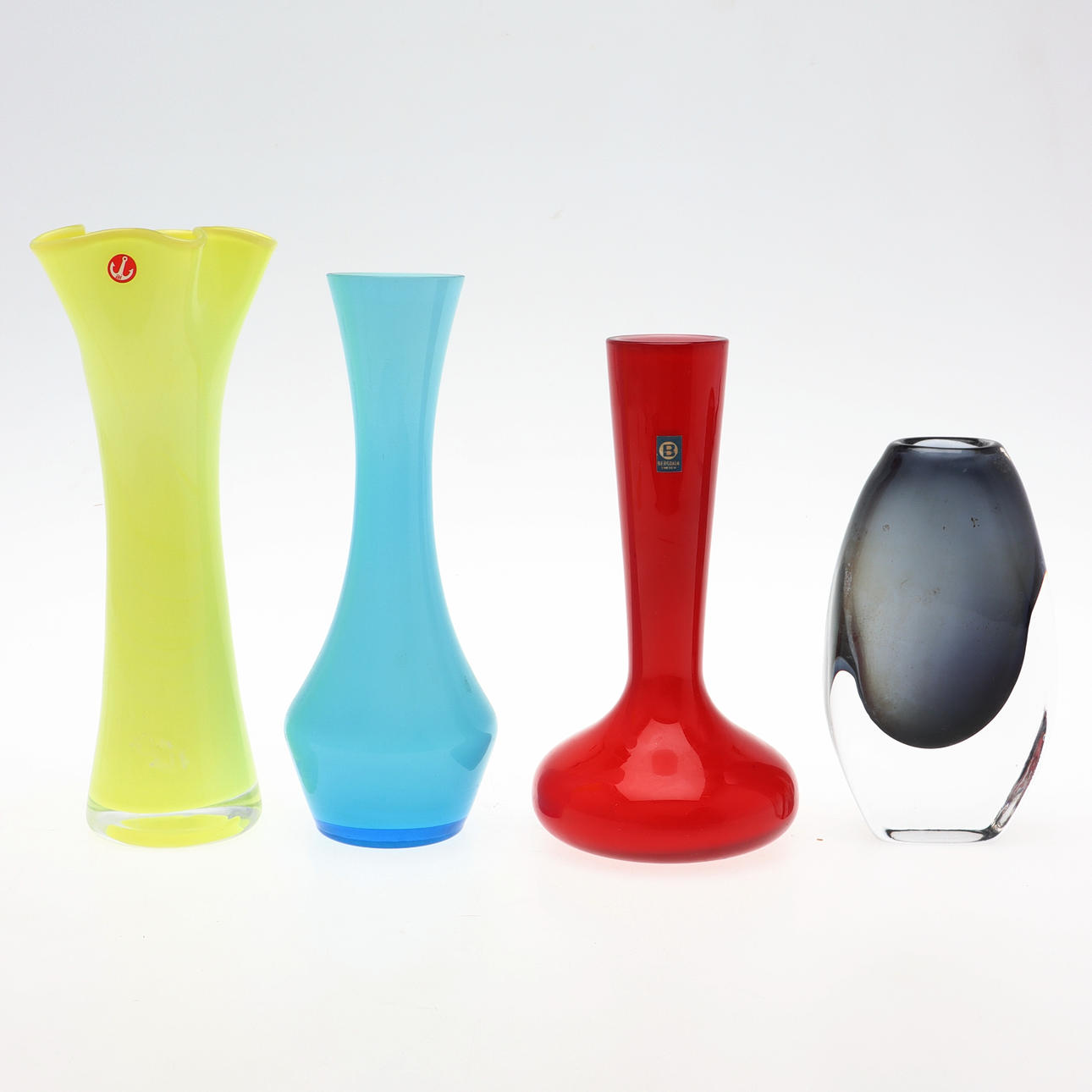 VASER, 4 st, bl.a. Anker Iversen.