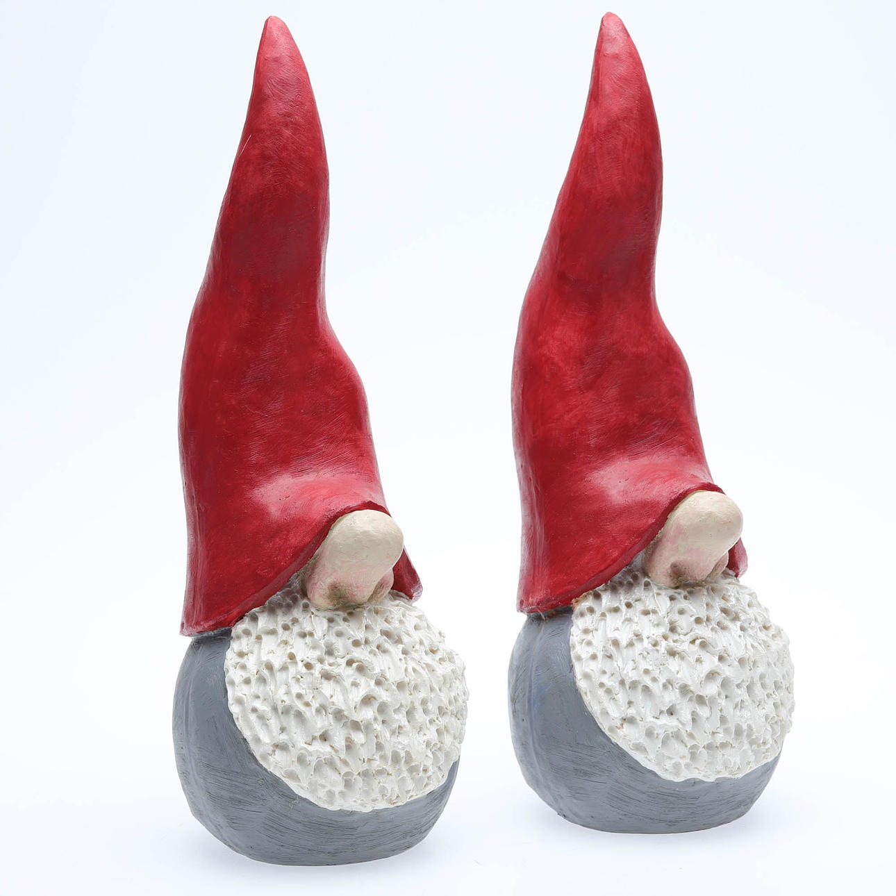 RUTH VETTER, two ceramic gnomes, Näsgränsgården.