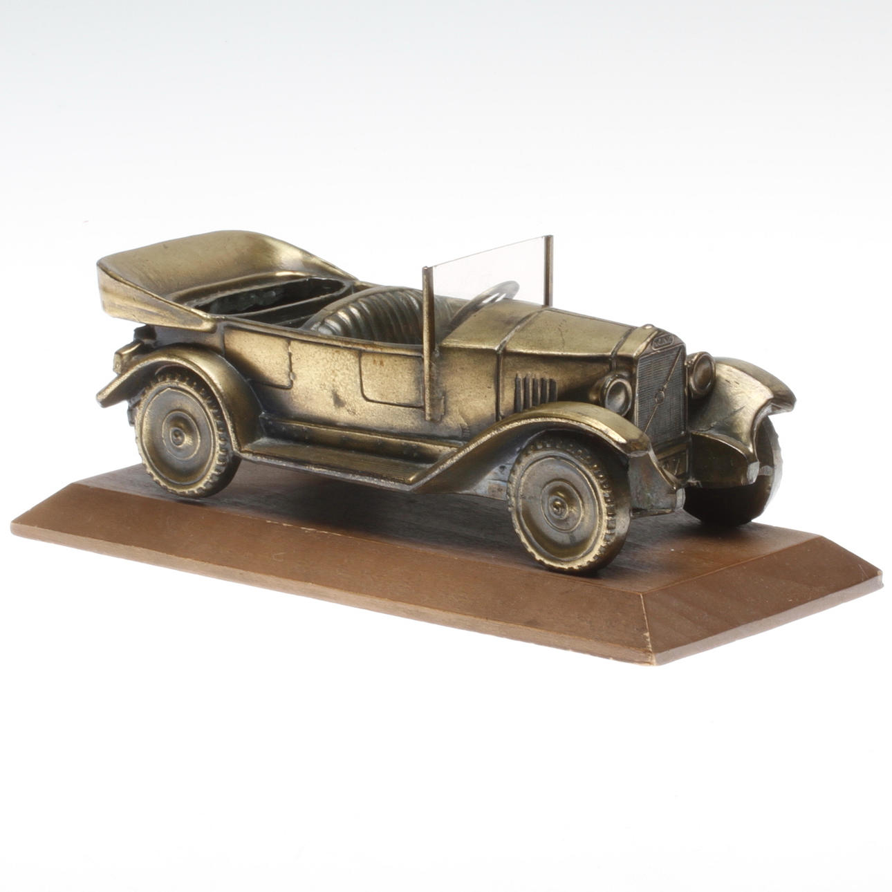 BILMODELL, brons, Volvo PV 4, årsmodell 1927.