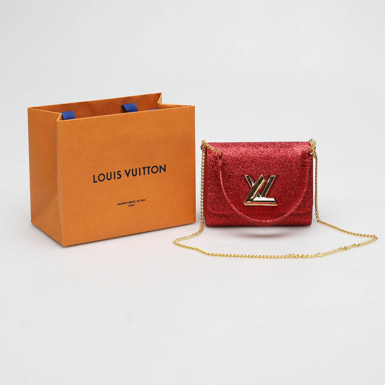LOUIS VUITTON, Christmas decoration, handbag.