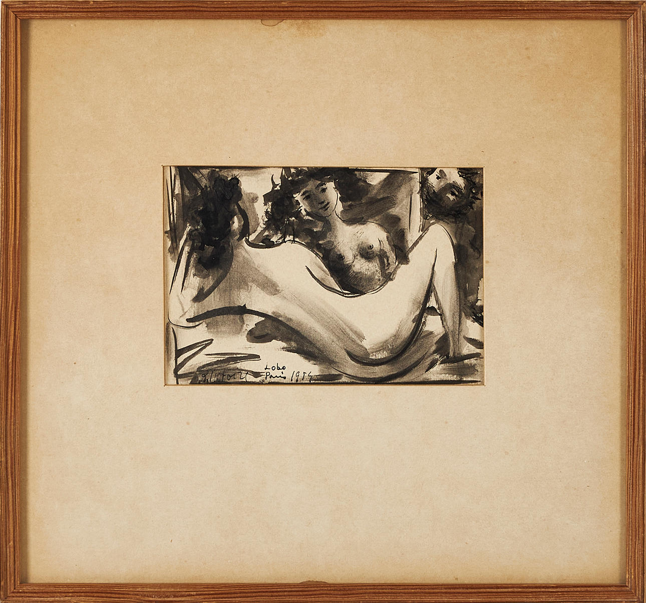 BALTASAR LOBO (SPANIEN, 1910-1993). Sin título.