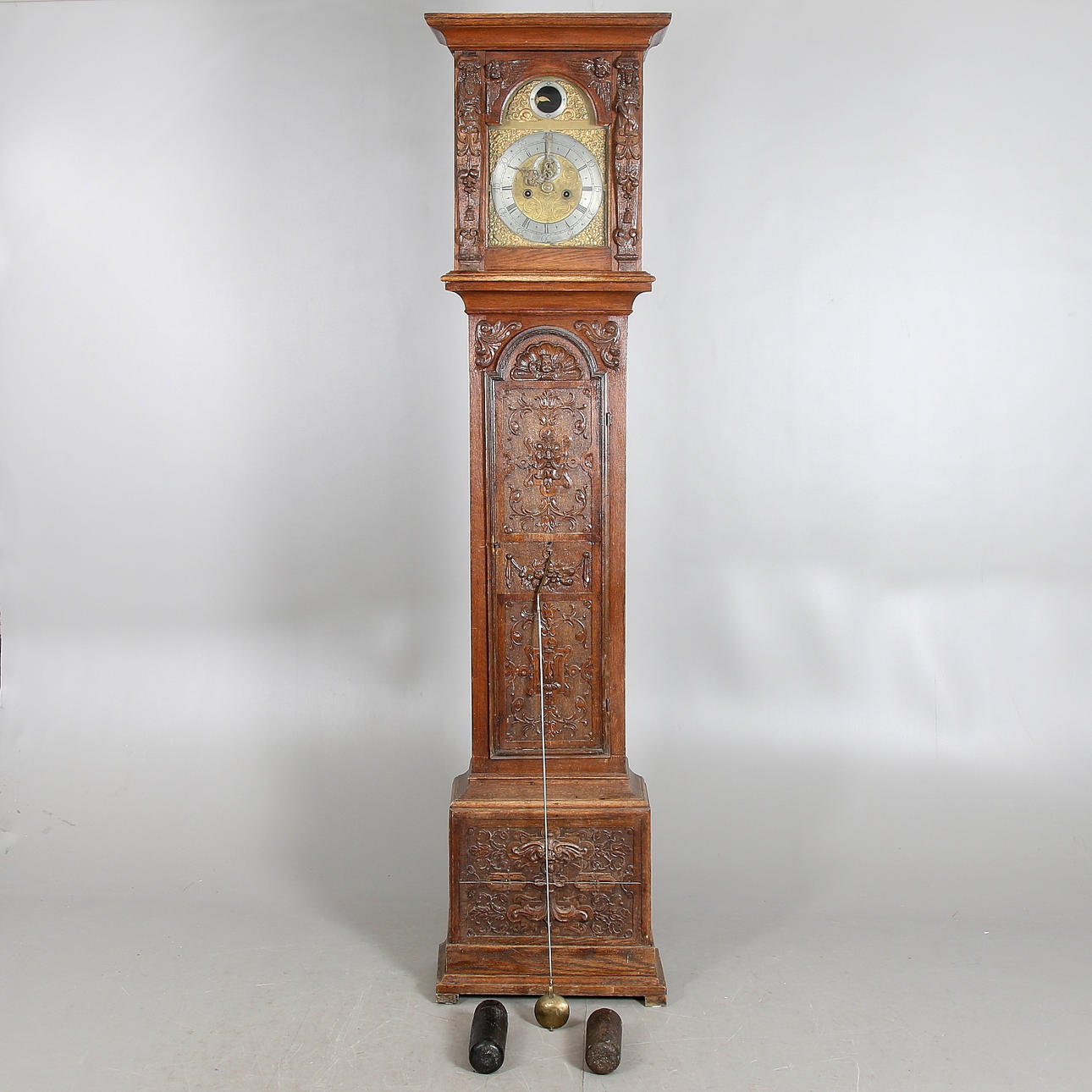 GOLVUR, ek, barockstil, sannolikt, Tyskland, 1800-tal.