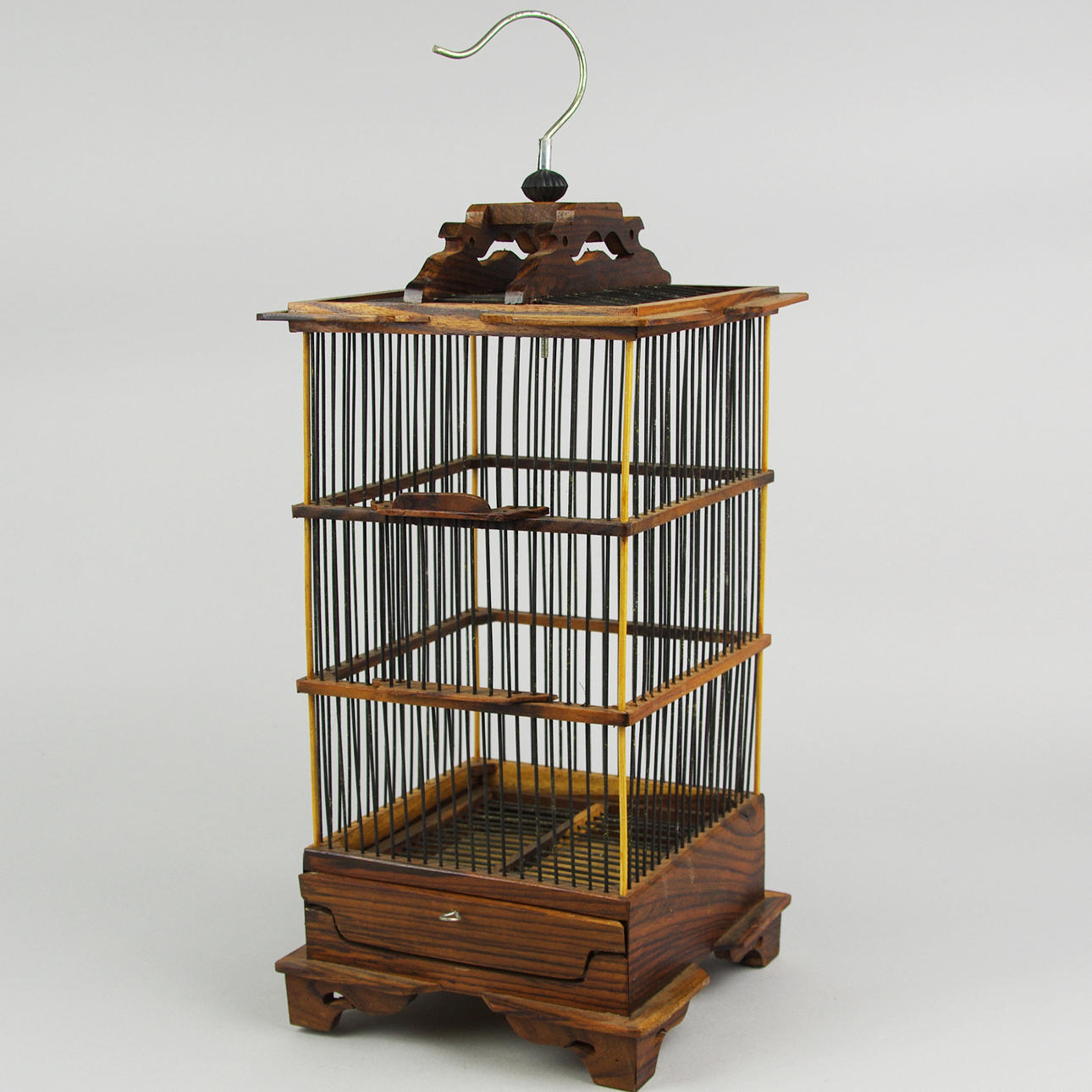 FÅGELBUR, trä/metall, orientalisk, samtida.