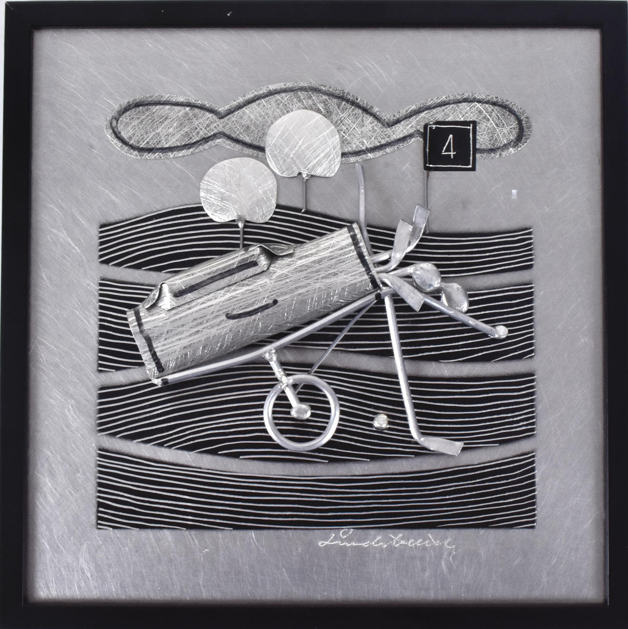 SVEN LINDSTRÖM. Tenntavla.