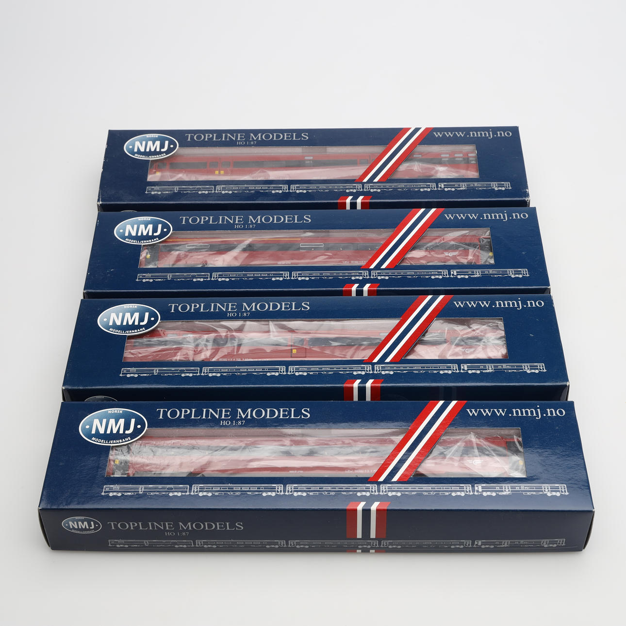 CARTS 4 pieces NMJ topline models.