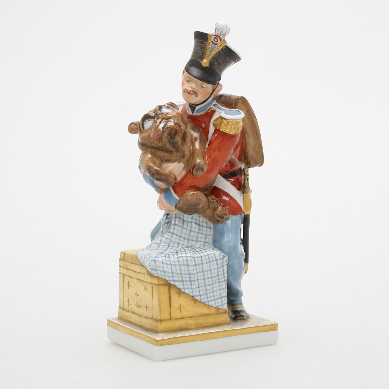 FIGURIN, "Juliane Marie-porslin", Royal Copenhagen, 1900-talets början.