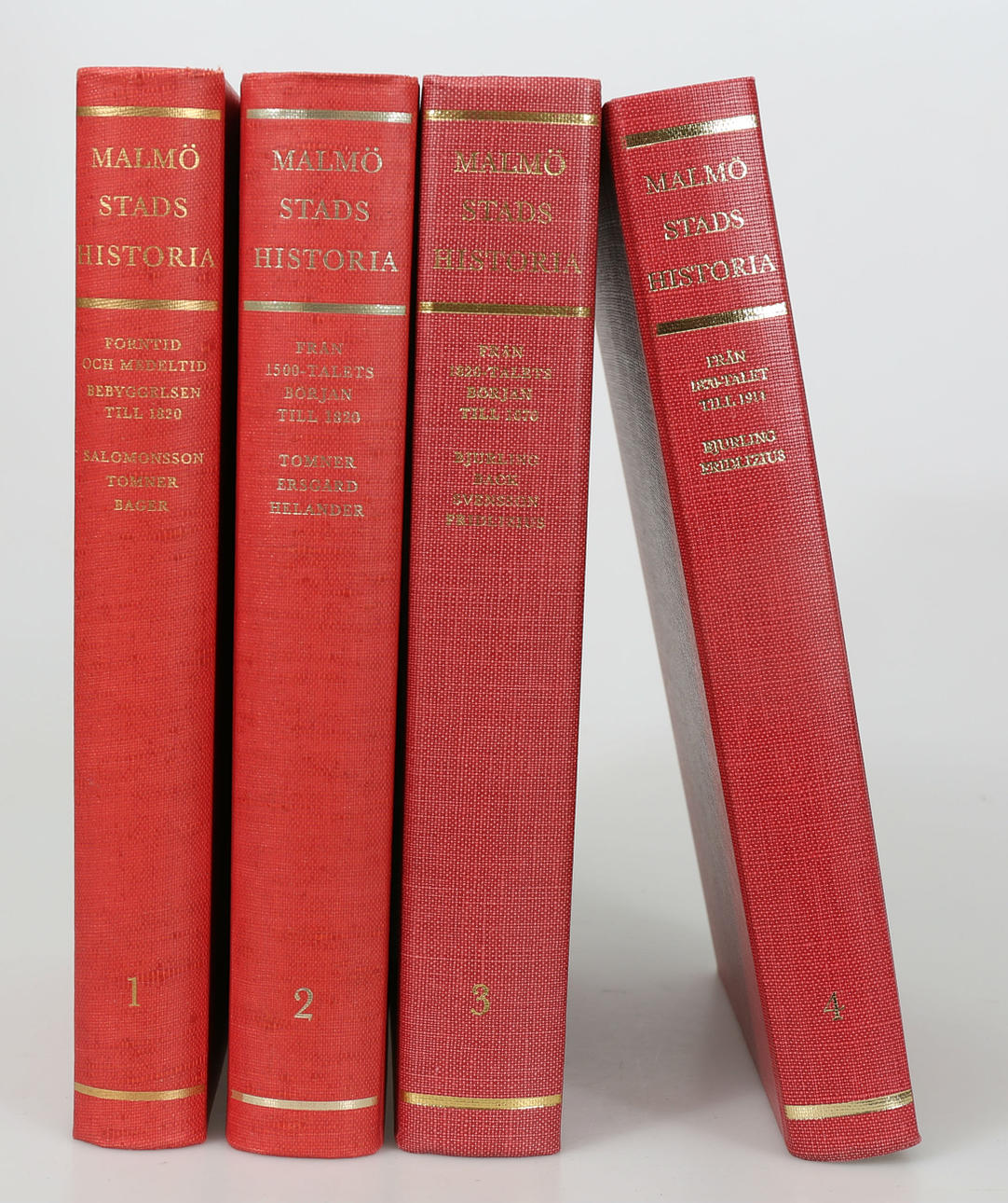 BÖCKER, Malmö Stads Historia, 4 band, 1900-talets andra hälft.