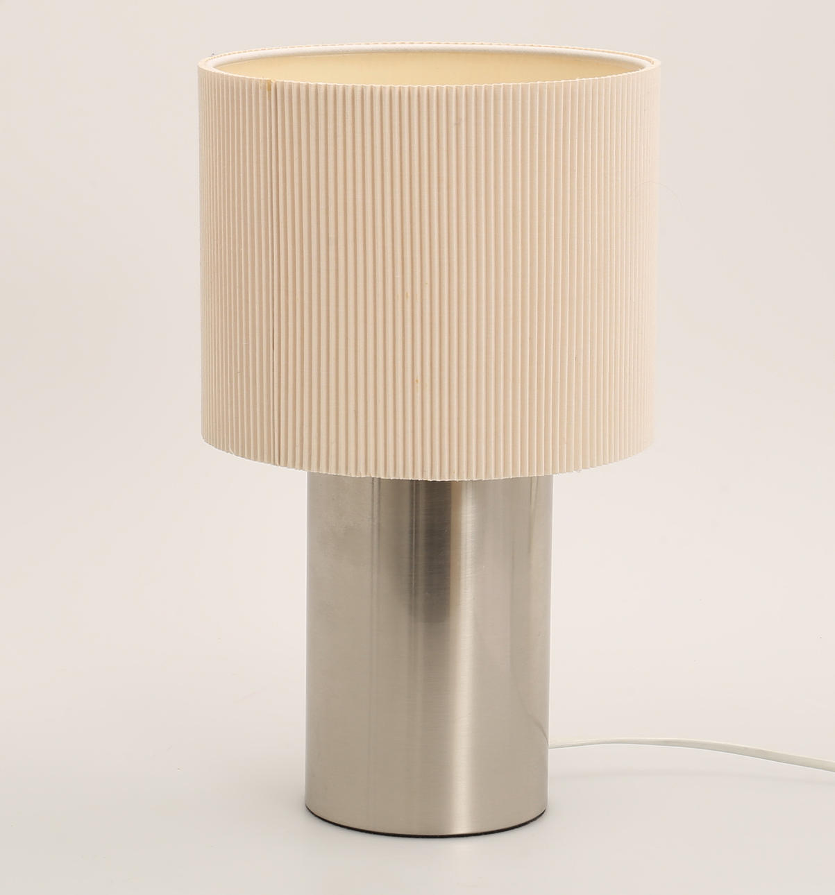 BORDSLAMPA, modell Column/20, aluminiumfot.