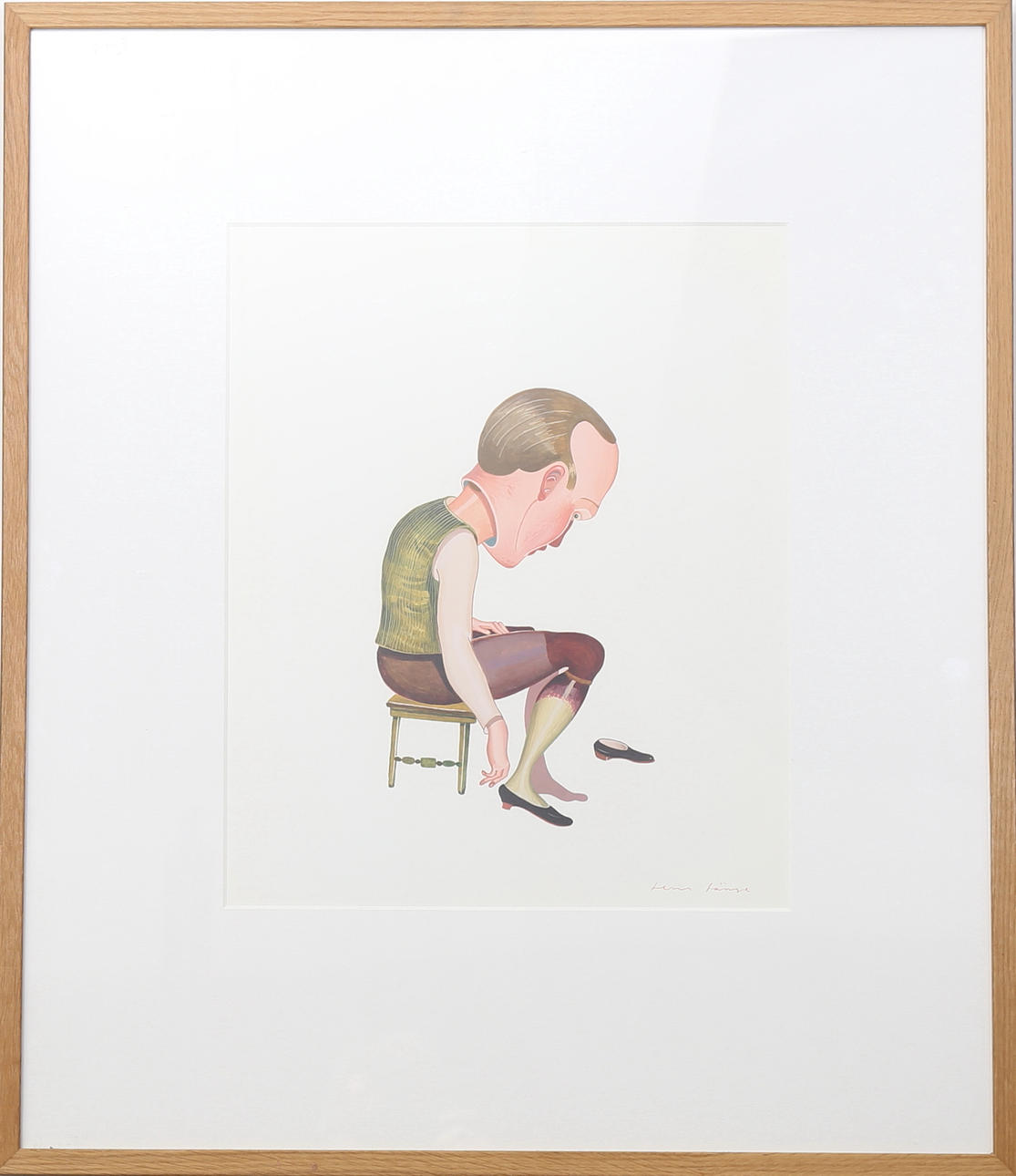 JENS FÄNGE. IKEA Art Event II, offsetlitografi, signerad.